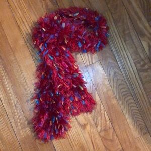 Handmade confetti scarf